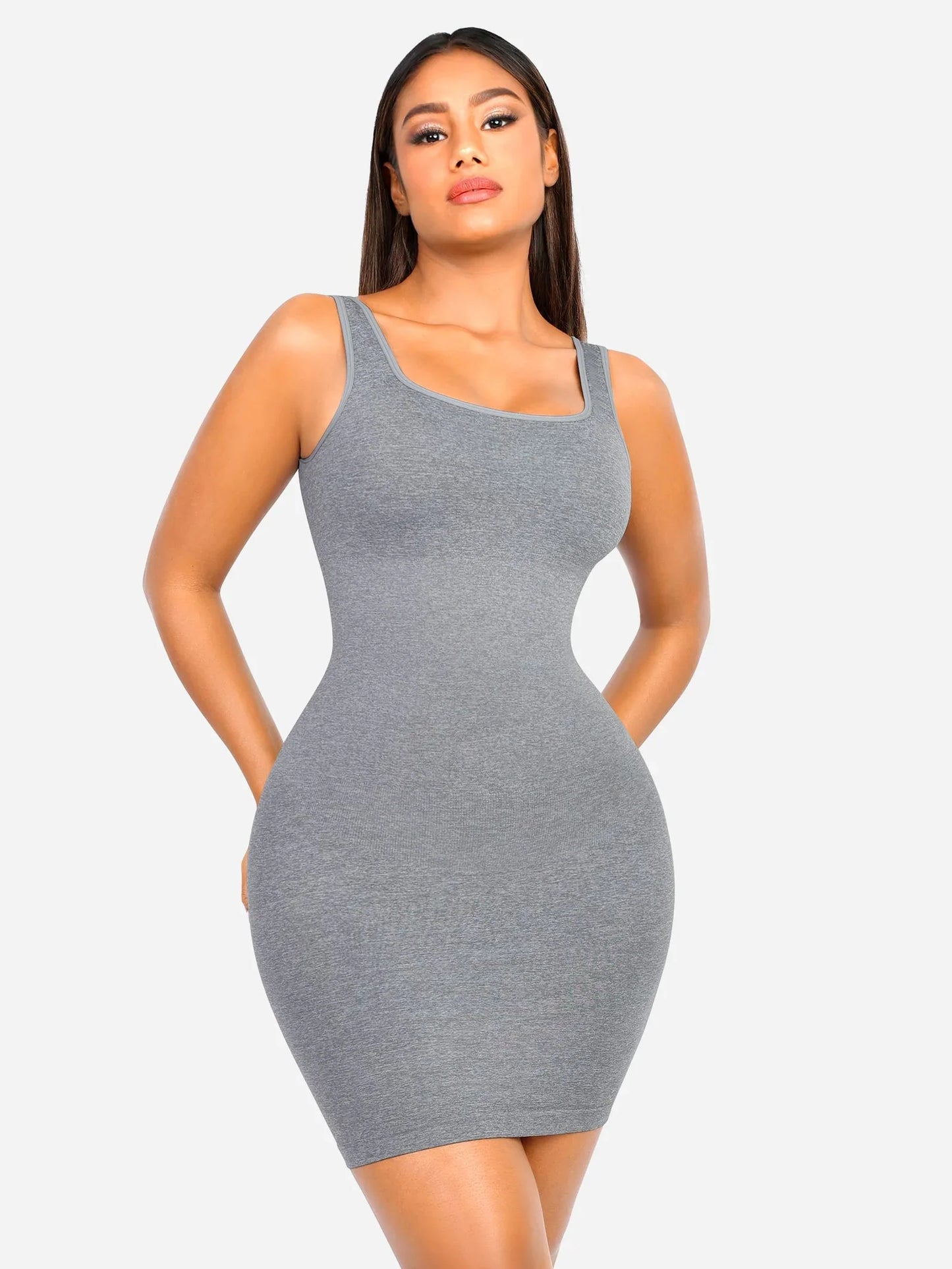 Shapevie – Seamless Square-Neck Mini Shaping Dress