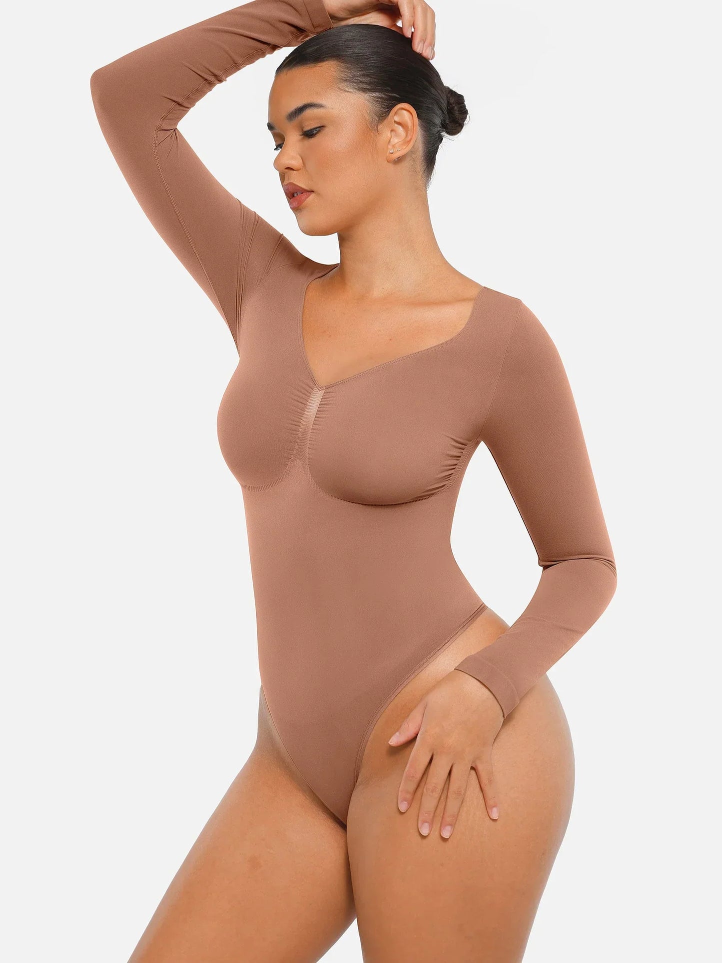 Shapevie – Long-Sleeve Shaping Bodysuit