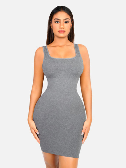 Shapevie – Seamless Square-Neck Mini Shaping Dress