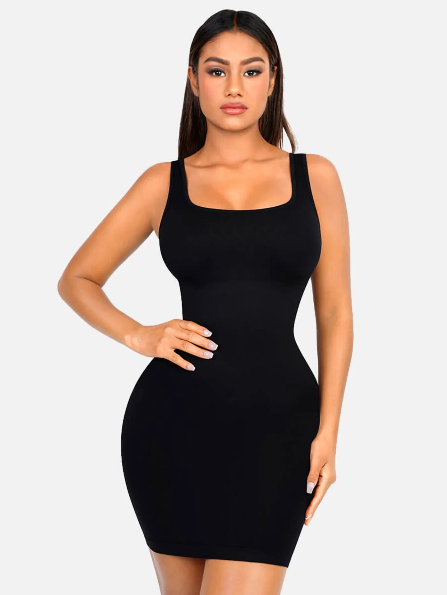 Shapevie – Seamless Square-Neck Mini Shaping Dress