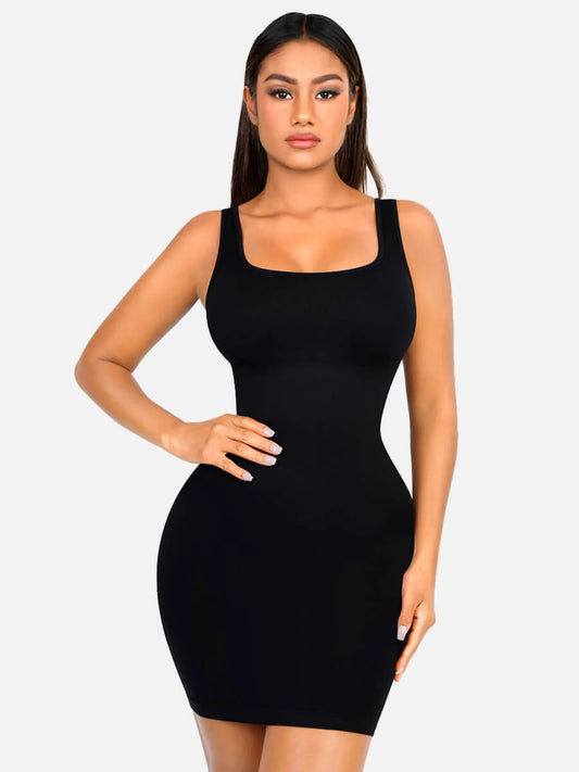 Shapevie – Seamless Square-Neck Mini Shaping Dress