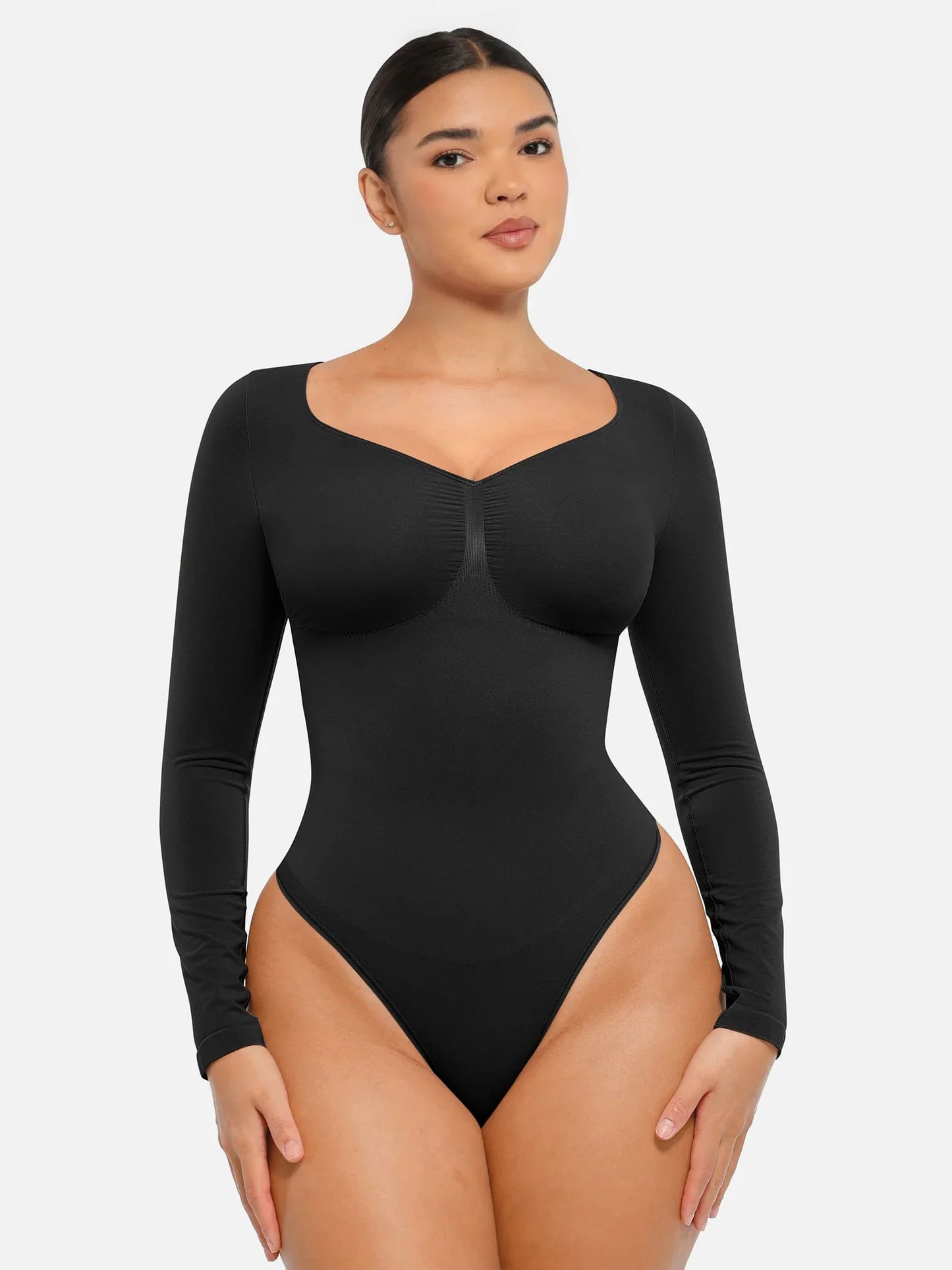 Shapevie – Long-Sleeve Shaping Bodysuit