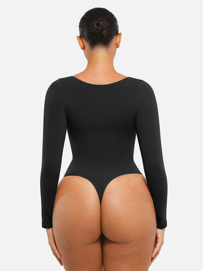Shapevie – Long-Sleeve Shaping Bodysuit