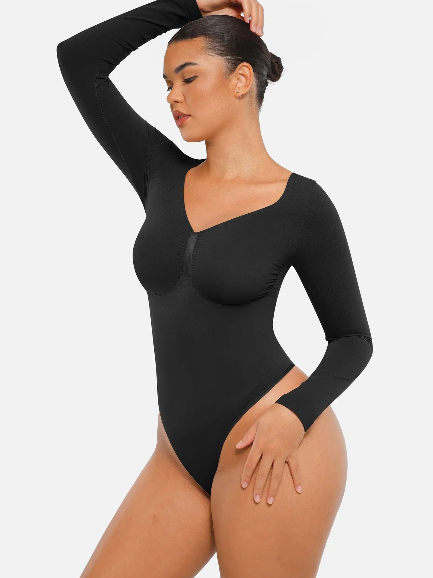 Shapevie – Long-Sleeve Shaping Bodysuit