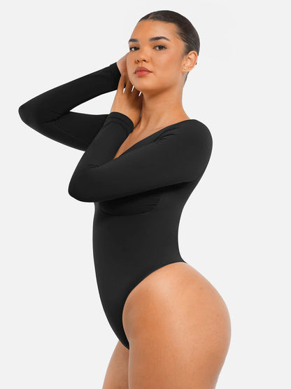 Shapevie – Long-Sleeve Shaping Bodysuit