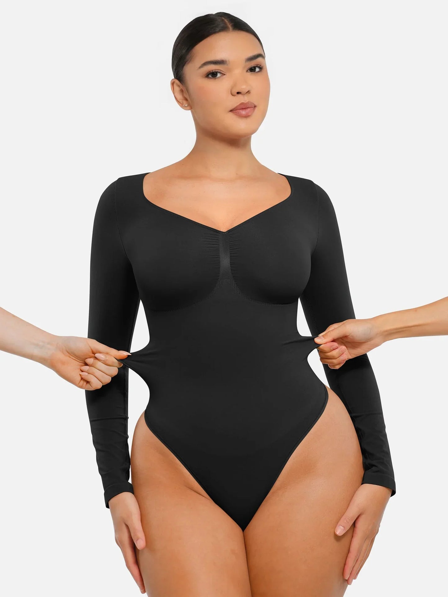 Shapevie – Long-Sleeve Shaping Bodysuit