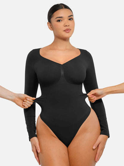 Shapevie – Long-Sleeve Shaping Bodysuit