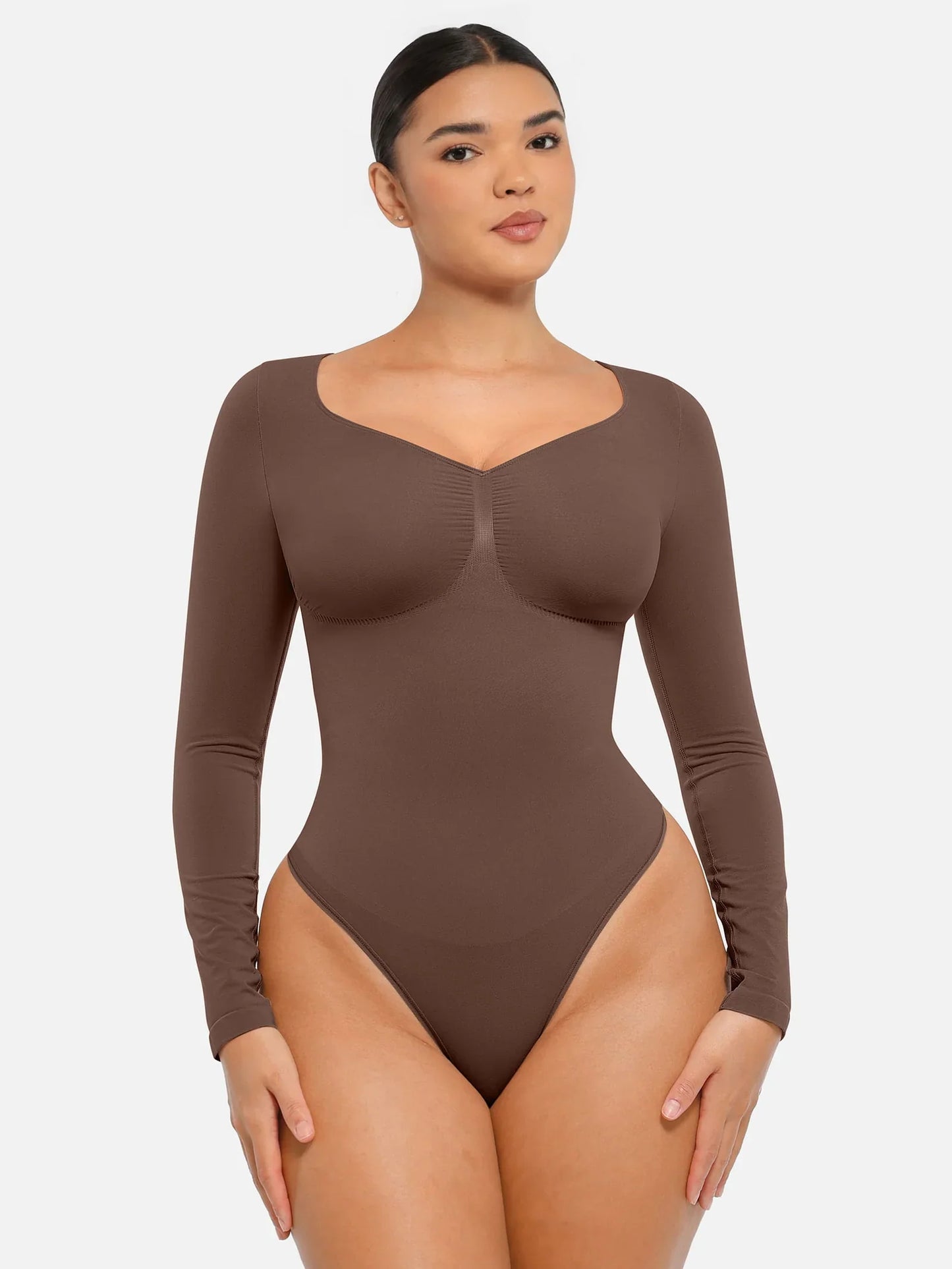 Shapevie – Long-Sleeve Shaping Bodysuit
