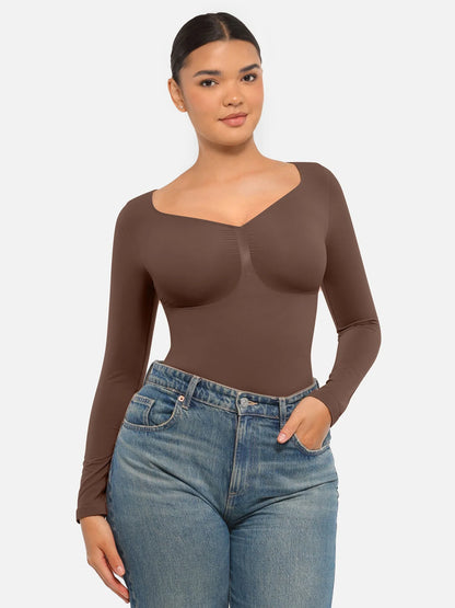 Shapevie – Long-Sleeve Shaping Bodysuit