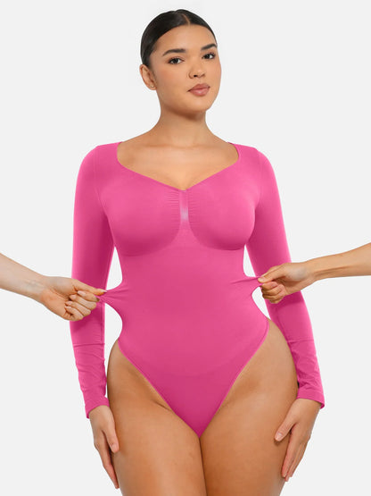 Shapevie – Long-Sleeve Shaping Bodysuit