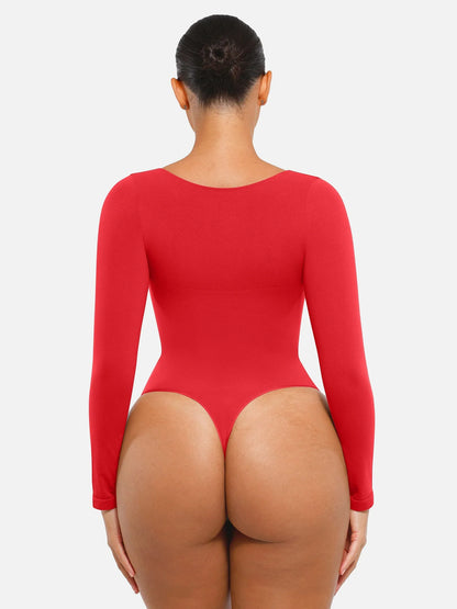 Shapevie – Long-Sleeve Shaping Bodysuit