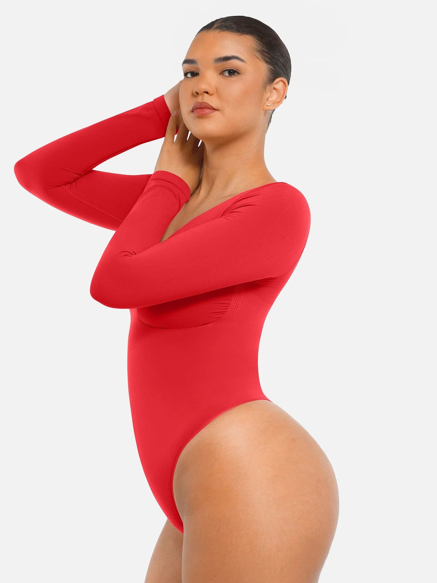Shapevie – Long-Sleeve Shaping Bodysuit