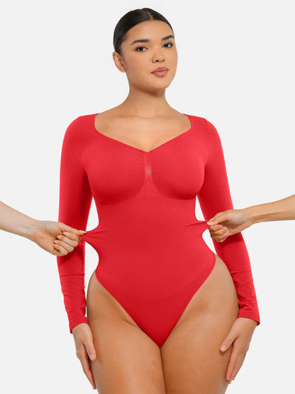 Shapevie – Long-Sleeve Shaping Bodysuit