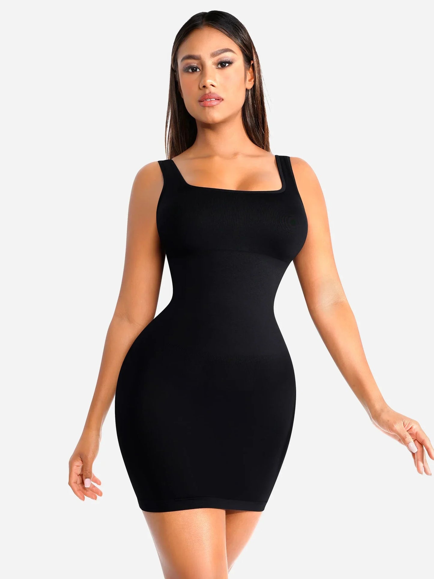 Shapevie – Seamless Square-Neck Mini Shaping Dress