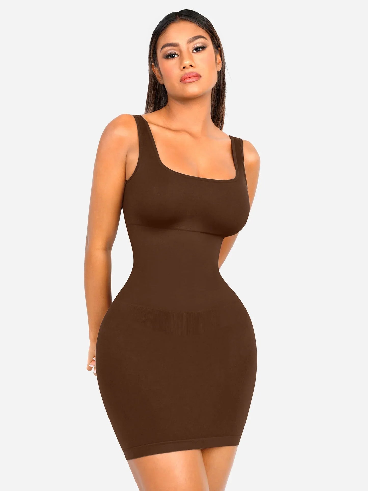 Shapevie – Seamless Square-Neck Mini Shaping Dress