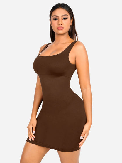 Shapevie – Seamless Square-Neck Mini Shaping Dress