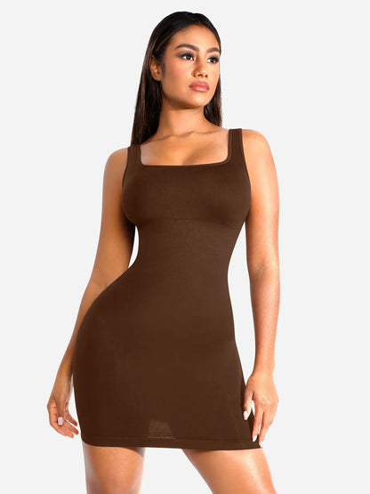 Shapevie – Seamless Square-Neck Mini Shaping Dress