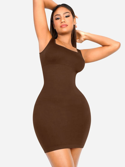 Shapevie – Seamless Square-Neck Mini Shaping Dress