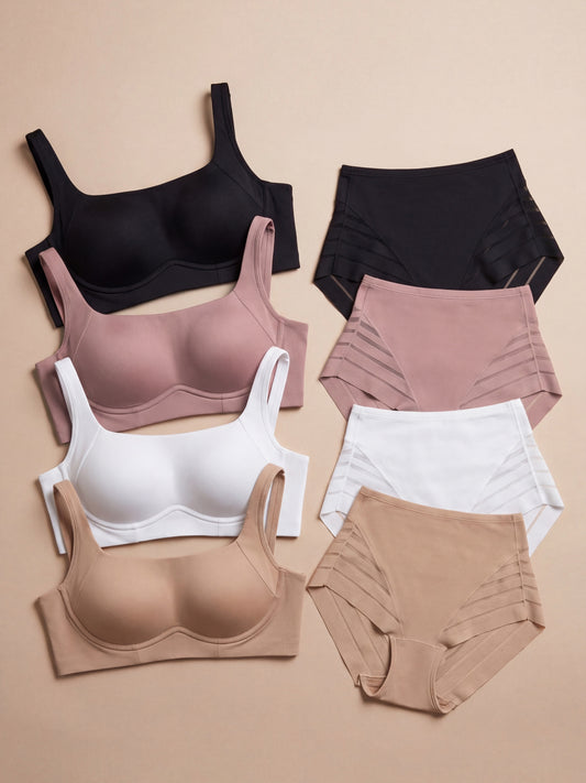 Shapevie – Wireless Bra + Shaping Underwear Bundle