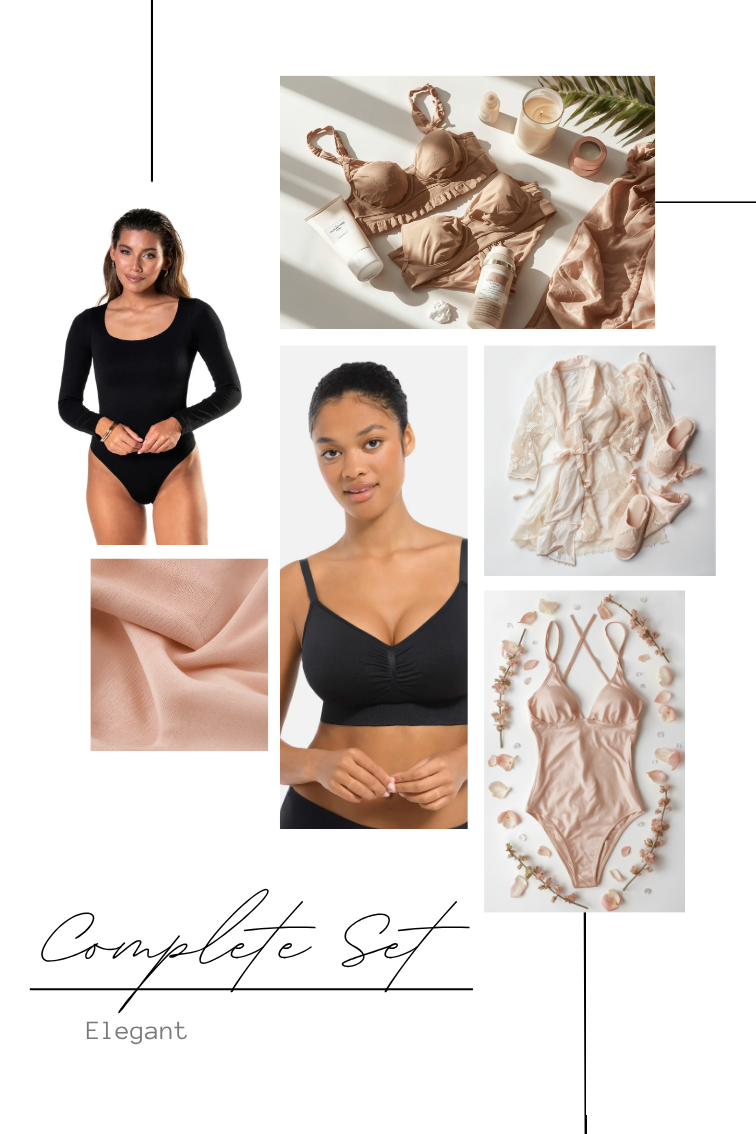 Complete Shaping Set – Bodysuit + Wire-Free Bra
