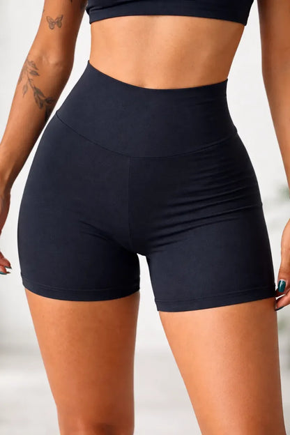 Shapevie – Navy Blue Cycling Shorts