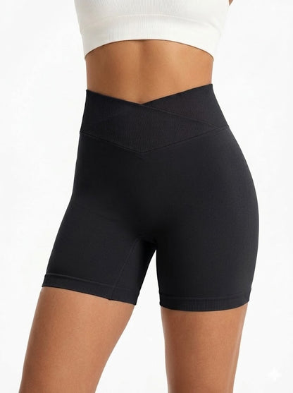 Shapevie – V-Waist Cycling Shorts